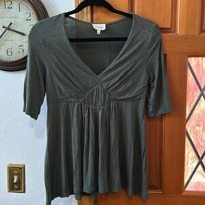 Anthropologie Deletta Jersey Top